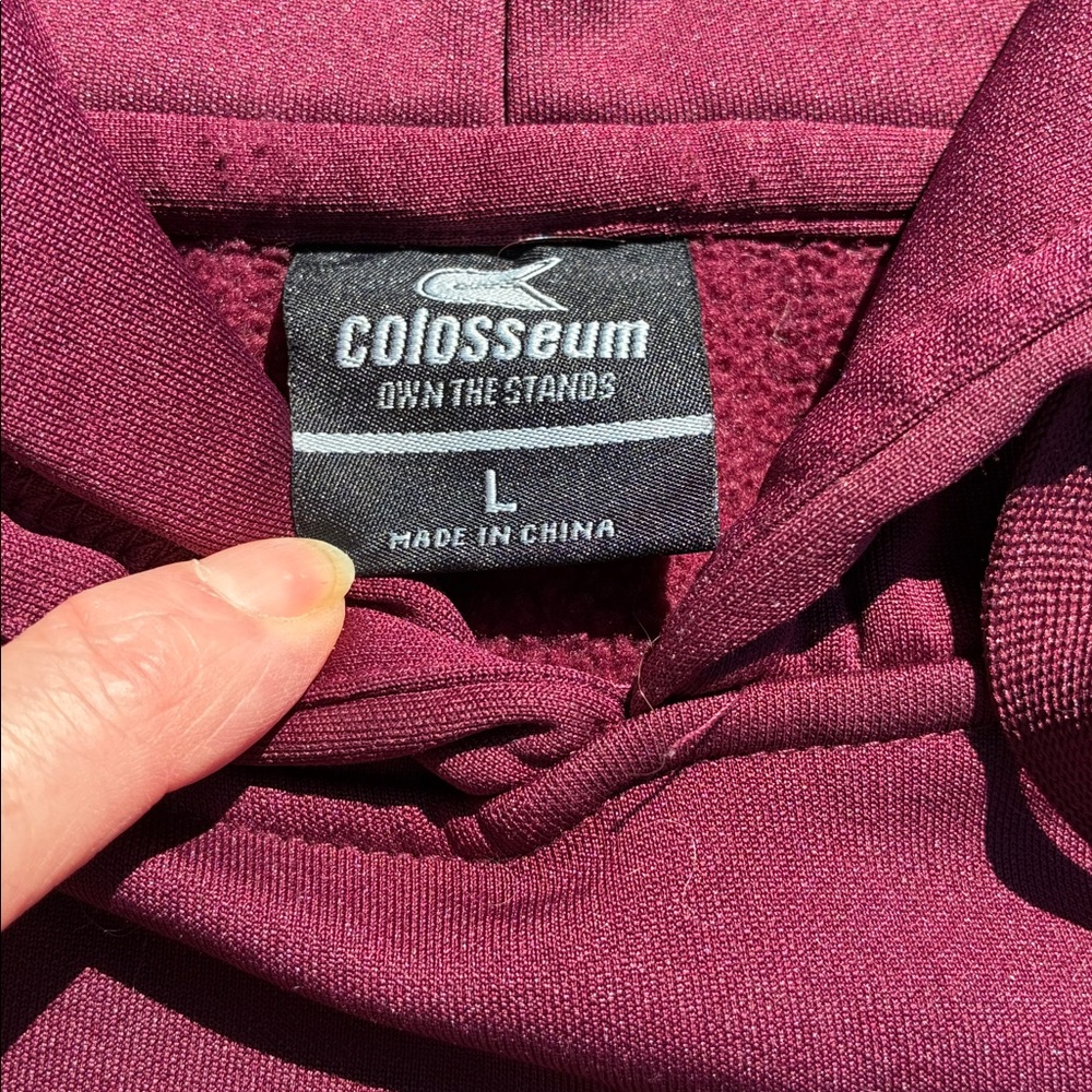 Texas A&M Maroon Pullover Hoodie L - Picture 3 of 4